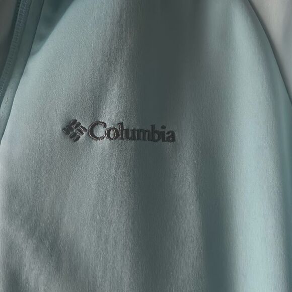 Columbia Omni Heat Omni Shield Advance Repellency Women’s Blue Jacket Sz Medium - Picture 2 of 5